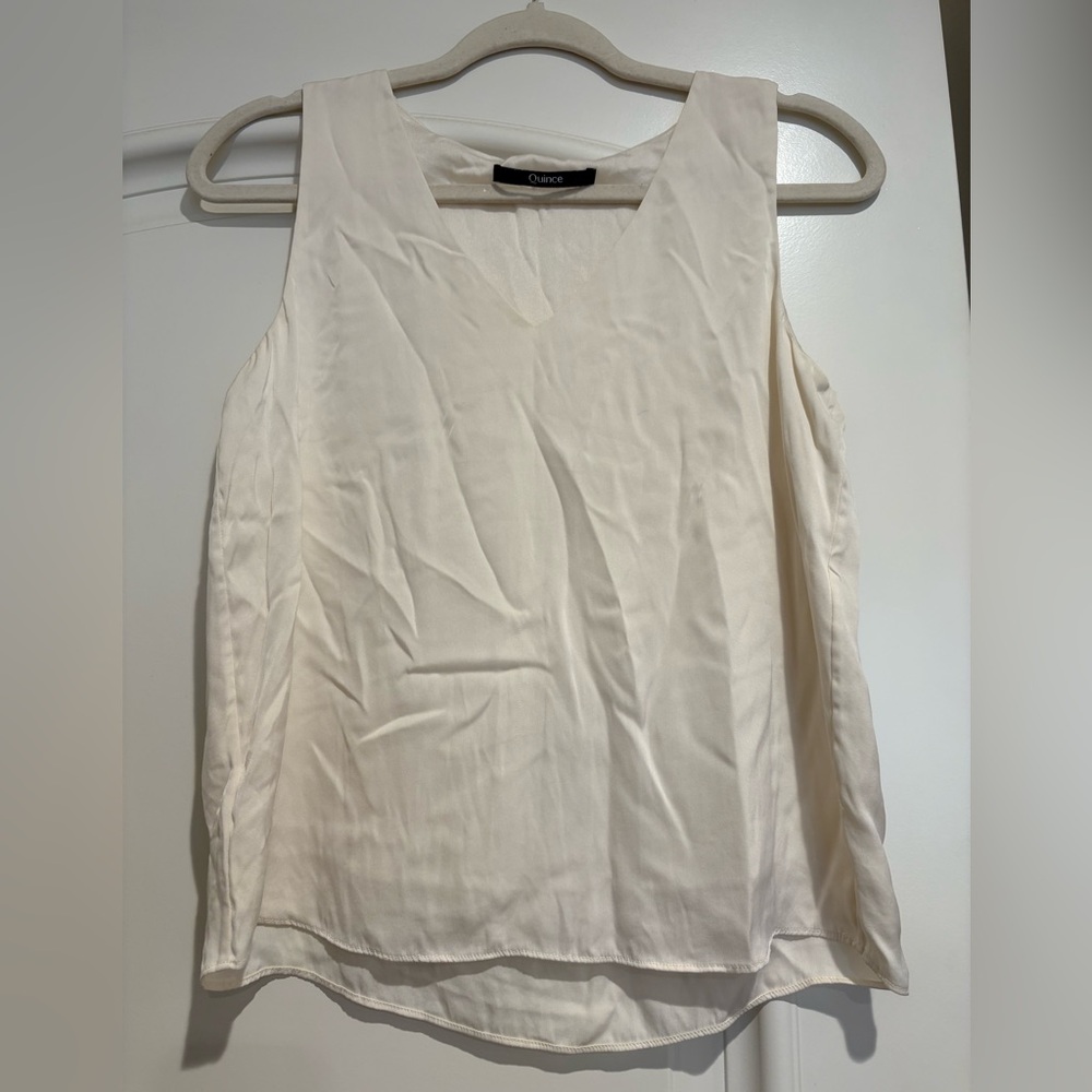 Quince Washable Stretch Silk Tank